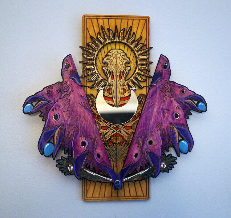 Corvid Reliquary (Sold)