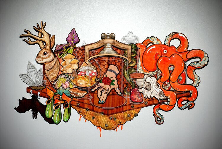 Curious Shelf (Sold)